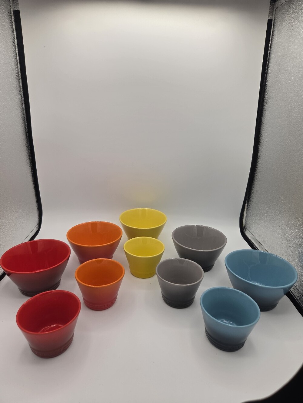 Le Creuset Multicolor Stoneware Bowl Sets of 5 5oz/10oz (150/300mL)